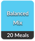 Balanced Mix (20 Meals Pack)