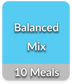 Balanced Mix (10 Meals Pack)