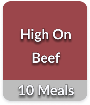 High On Beef (10 Meals Pack)