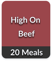 High On Beef (20 Meals Pack)