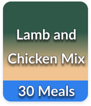 Lamb and Chicken Mix (30 meals Pack)
